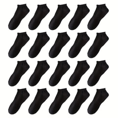 30 Pairs Soft Lightweight Ankle Socks Women's Stocking