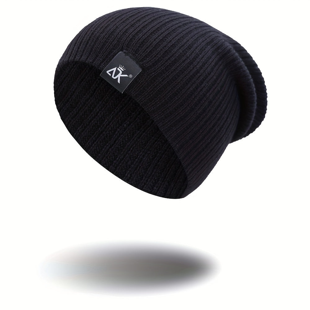 Candy Knit Beanie Unisex Skull Hat Lightweight Soft Ski Hats Women Men