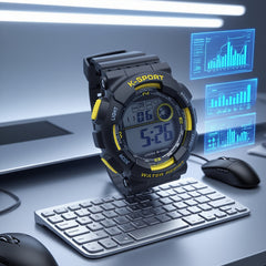 Boys' 8-14-18 Years Timer Alarm Luminous Sports Watch