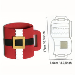 1pc Christmas Santa Box Bottle Metal Cutting Dies Scrapbooking Paper Craft Card