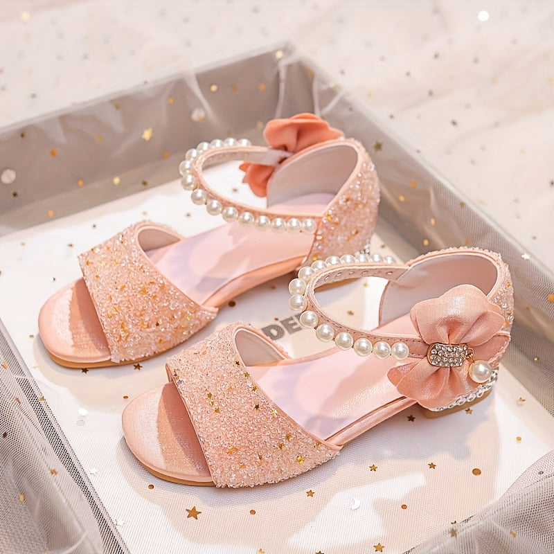 Bowtie Rhinestone Princess Shoes - Perfect for Princesses