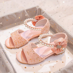 Bowtie Rhinestone Princess Shoes - Perfect for Princesses