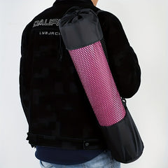 Waterproof Yoga Mat Storage Bag Drawstring Backpack