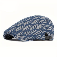 Adjustable Fish Shaped Newsboy Cap Ear Protection for Men Women