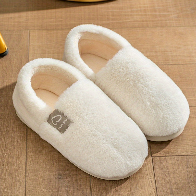Women's Plush Slippers Home Warm Cozy Fuzzy Shoes