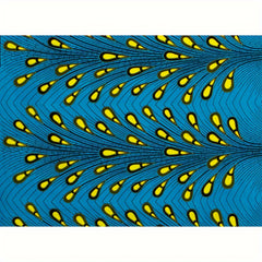 1pc 100 Cotton Ankara Fabric African Ethnic Batik Printed Fabric