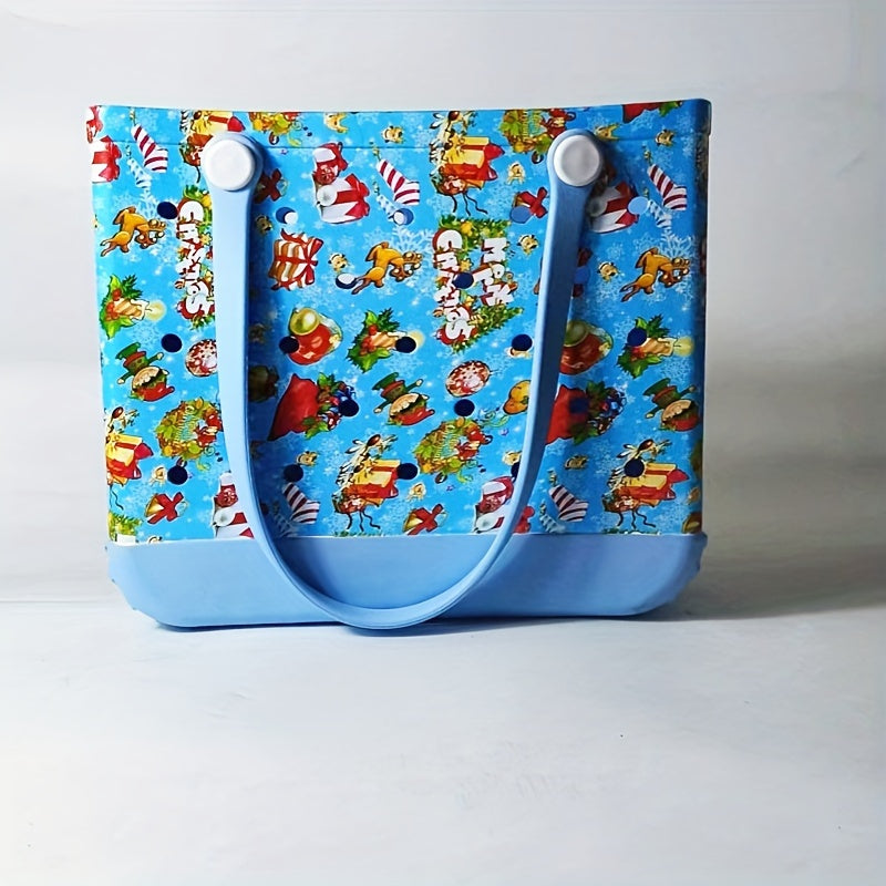Christmas Decoration Beach Bag Travel Tote Storage Sports Fitness