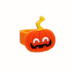 Halloween Witch Ring Cartoon PVC Soft Toy