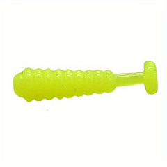 Mini Micro Bait Ultra Small Road Bait Spiral T Tail Bait Soft Worm Fly Hook