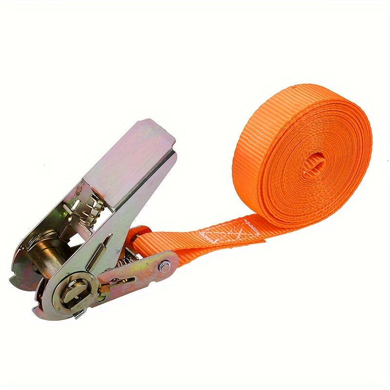 2pcs Ratchet Tensioning Strap - Car Cargo Binding Fastener Tightening
