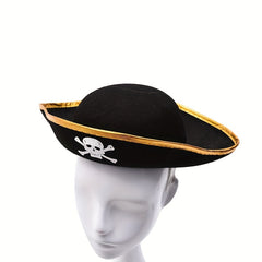 Pirate Captain Hat Halloween Cosplay Props Party Supplies