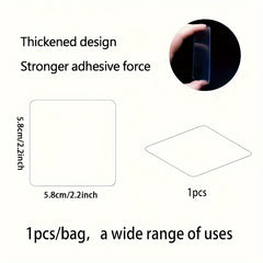 Punch Transparent PVC Nano Double sided Adhesive Sheet