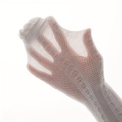 Kids Plain Mesh Pantyhose Breathable Socks