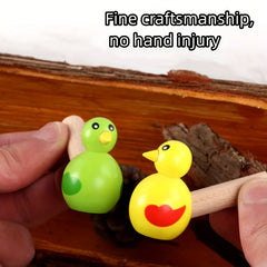 Wooden Toys Mini Whistle Bird Educational Music Toys