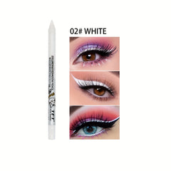14 Colors Waterproof Eyeliner Pencil Multicolor Dual Use Eye Makeup Pen