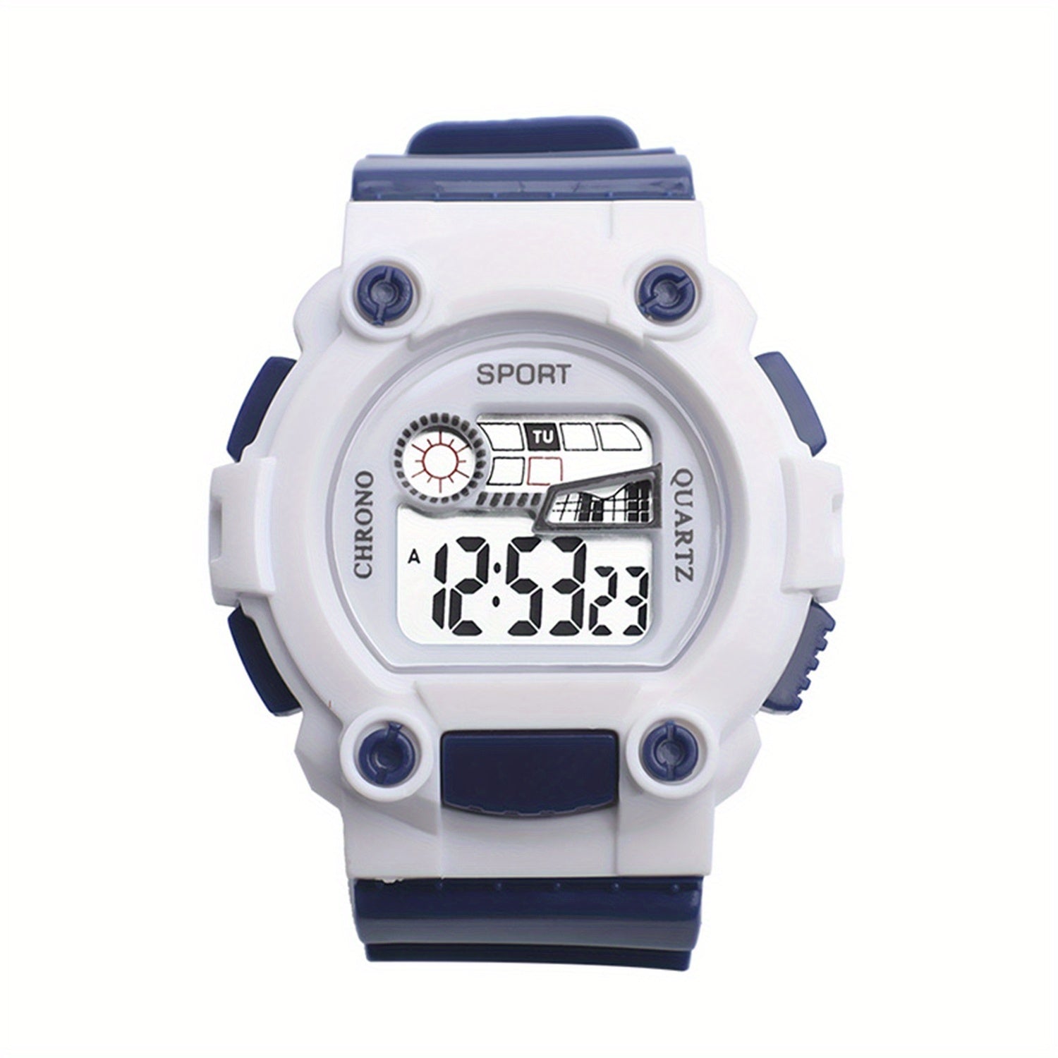 Electronic Watch Stopwatch alarm Clock luminous Screen Colorful Watch