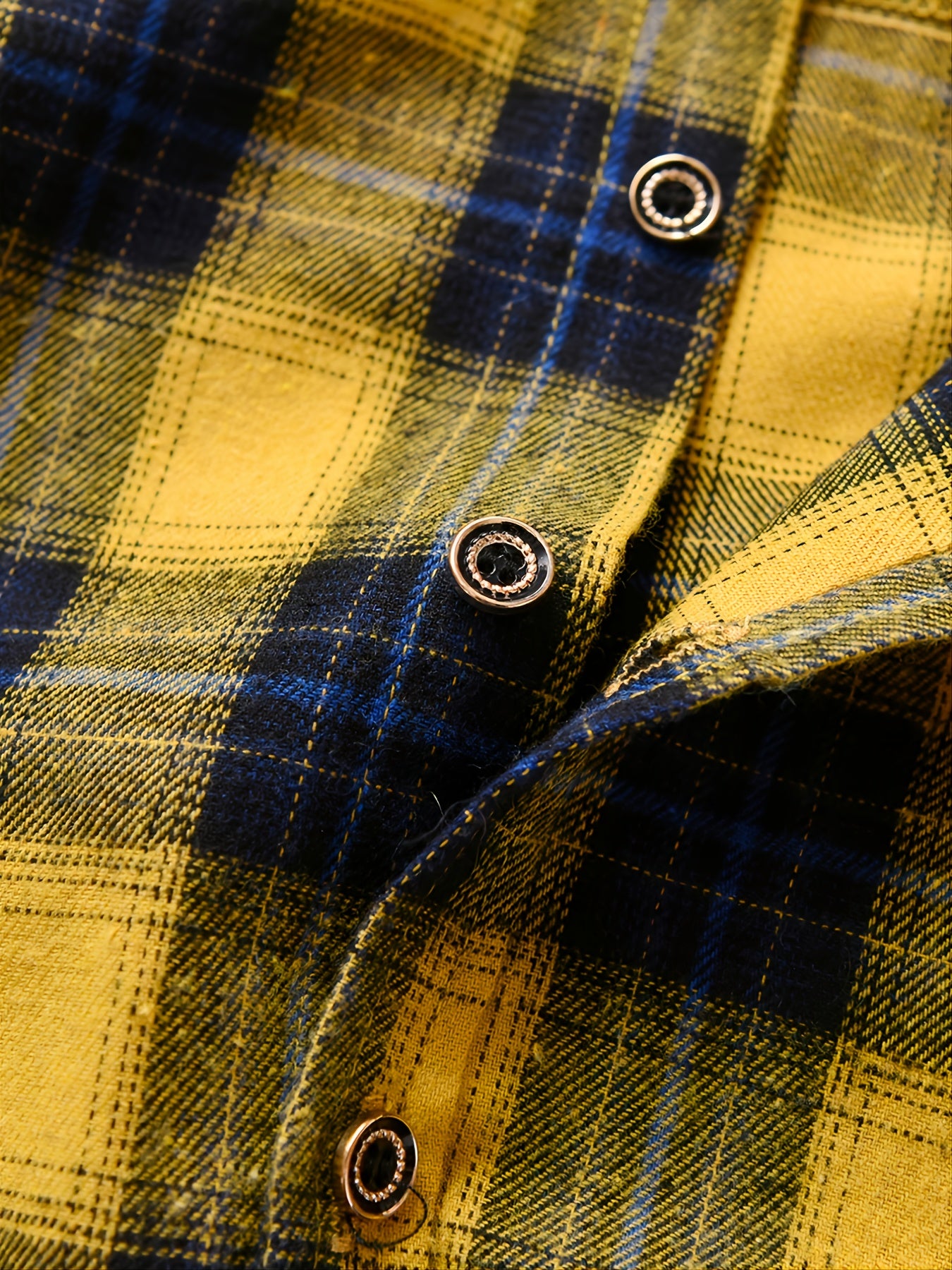 Boys' Colorblock Plaid Shirts