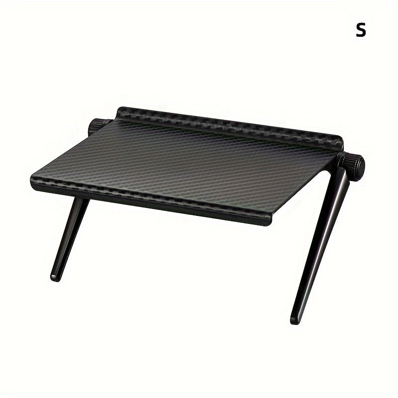 Adjustable Monitor TV Screen Shelf No Punching Storage Rack