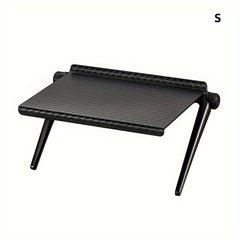 Adjustable Monitor TV Screen Shelf No Punching Storage Rack
