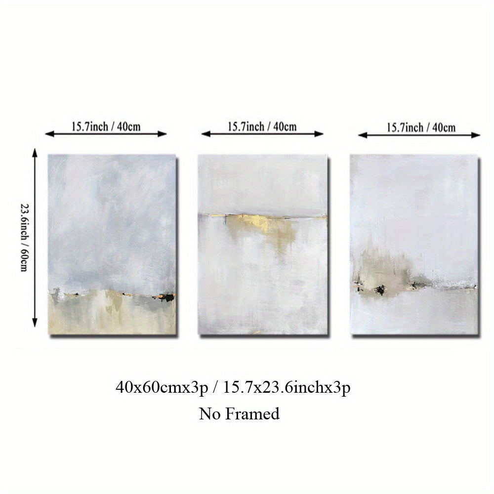 3pcs Sky Canvas Art Poster Ideal Gift Bedroom