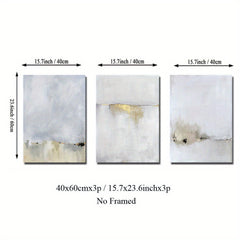3pcs Sky Canvas Art Poster Ideal Gift Bedroom