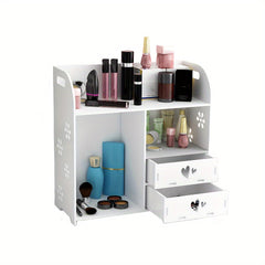 Large Capacity Desktop Cosmetic Storage Box Drawer Type Dustproof