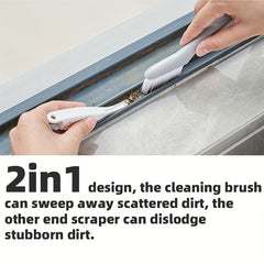 Handheld Cleaning Kit for Crevices Gaps Tracks Shutters