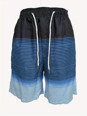 Men s Quick Drying Hawaiian Board Shorts With Pockets