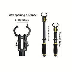 Fish Lip Gripper With Scale 36kg Max Weight Anti-corrosion Saltwater Fishing