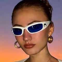 Y2K Crescent Moon Sunglasses UV400