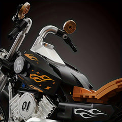 Motorcycle Building Block Set - Two Sets of Classic Simulation Models