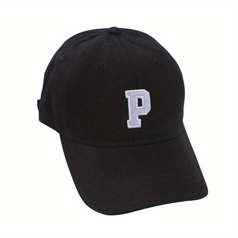 Baby Boys Casual Baseball Cap P Embroidery Sun Protection Cap