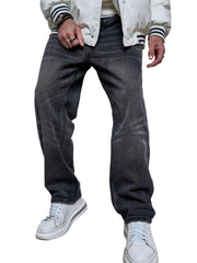 Vintage Mopping Jeans Men's Casual Denim Pants