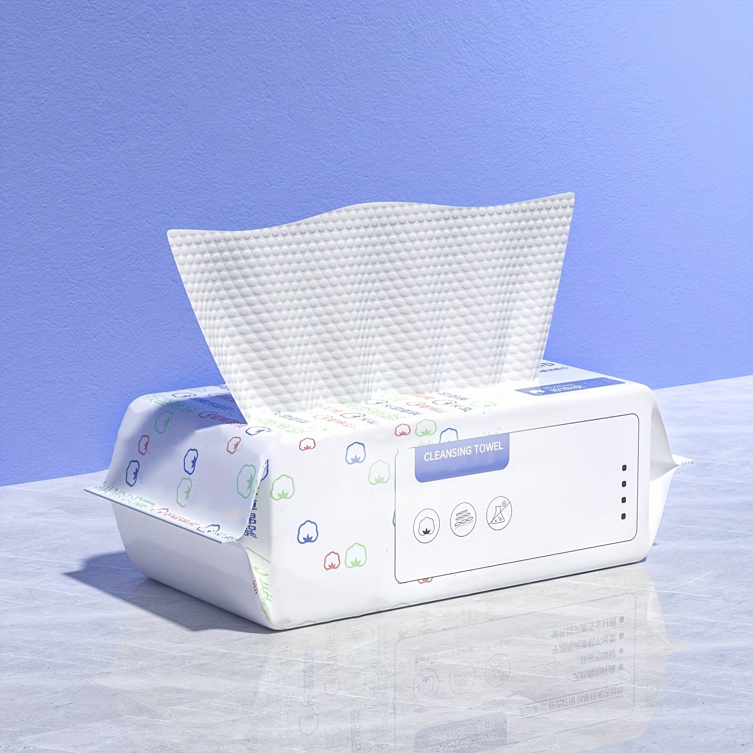 Ultra Thick Facial Cleansing Tissue 125-150g Soft Disposable Face Towel