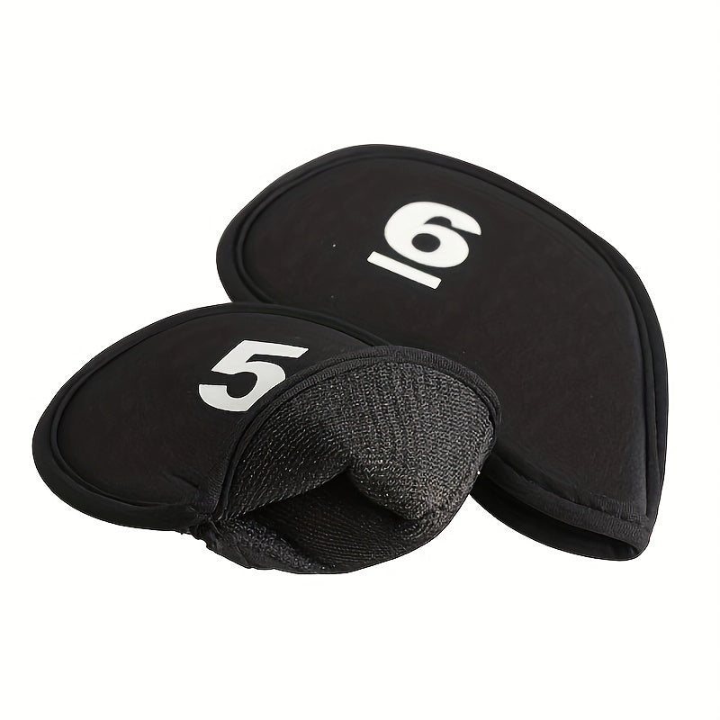 10pcs Golf Putter Head Cover Durable Lightweight Scratch Protection