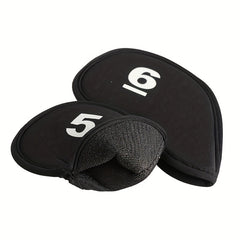 10pcs Golf Putter Head Cover Durable Lightweight Scratch Protection
