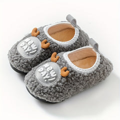 Girls Cartoon Slip On House Shoes Non Slip Soft Bottom Walking Shoes