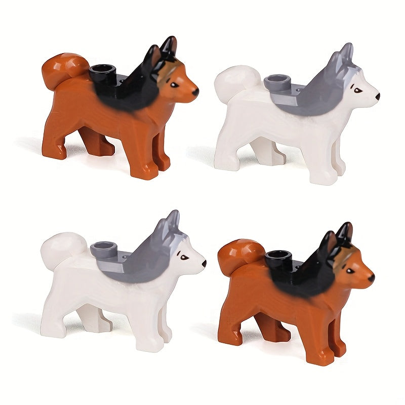 Interactive Dog House Toy Set - 5 Different Breeds
