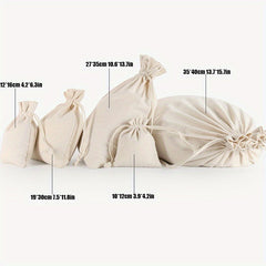 US Dollar Canvas Bag Coin Money Bag Large Capacity Drawstring Bag