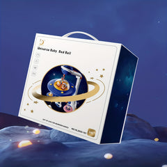 Space Flying Saucer Baby Bed Bell Starry Sky Projection Toy