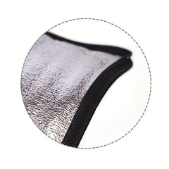 Large Capacity Insulated Aluminum Cooler Lunch Bag