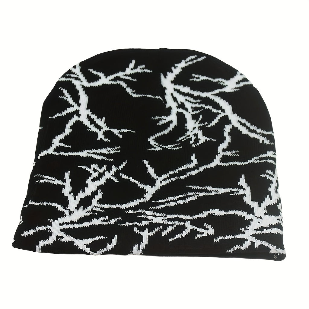 Y2K Hip hop Beanie Knitted Skull Cap Warm Ski Cap