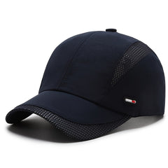 Men's Mesh Quick Dry Big Brim Baseball Cap