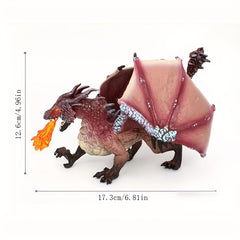 Dragon Animal Model Fire Breathing Toy for Home Decoration