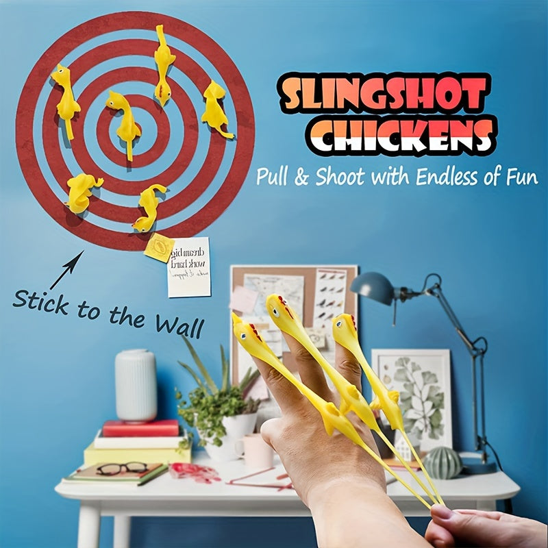 Rubber Chicken Slingshot Game