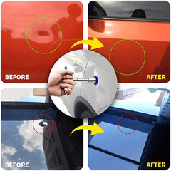 Car Dent Repair Tool Set Sheet Metal Slide Suction Cup Puller Kit