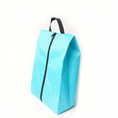 Portable Shoe Storage Bag With Handle, Dust Proof, Zipper Closure