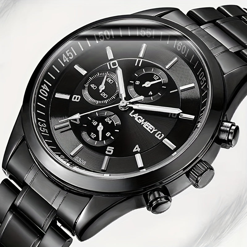 Men's Ultra Thin Steel Strap Sports Watch