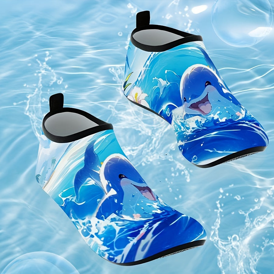 Cartoon Water Socks: Non Slip Quick Dry Shoes for Men & Women