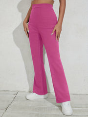 Women's High Waist Flare Pants for Spring & Summer & Fall